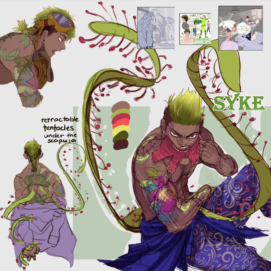 Reference Sheet: Syke my carnivorous plant guy
